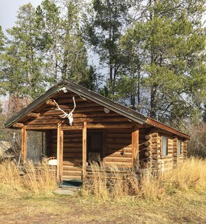 The Budge, 1930's two room cabin.