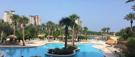 Largest pool at the resort!