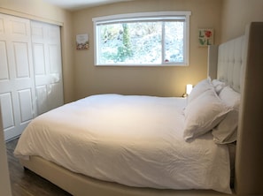 Bedroom 3 - settle in for the night on the queen-size bed w/memory foam pillows