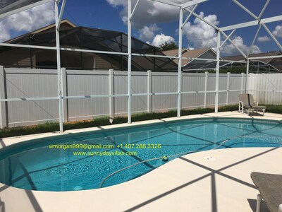 Private Sunny Pool Area