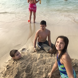 Beautifully sandy beaches