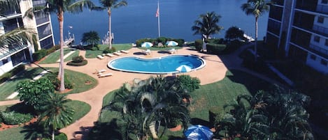 Aerial View of condo property.