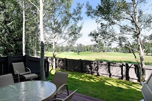 Golf course from back patio