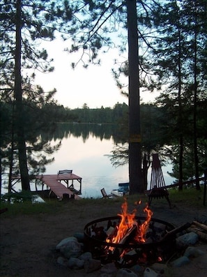 Silver Lake at dusk