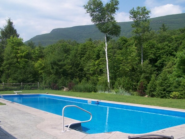65' pool with view
