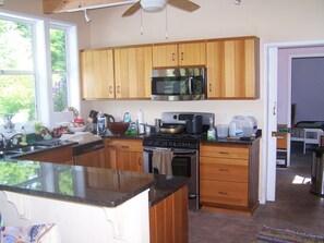 most modern kitchen at pool house