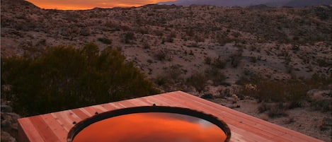 Sunrise with view of Joshua Tree Park