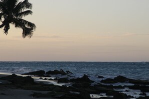 twilight on the beach