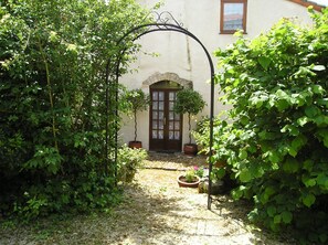 Private courtyard garden.