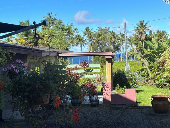Ocean view from you covered Lanai 