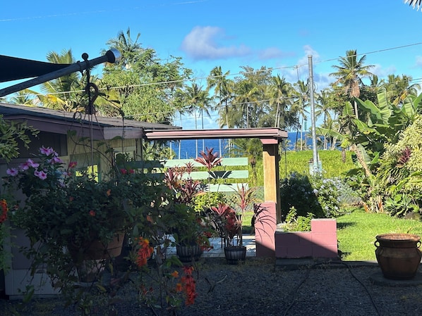 Ocean view from you covered Lanai