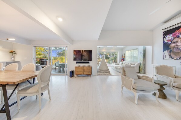 Living Room and Sun Room