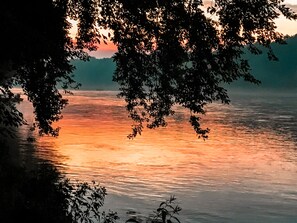 Evening view of the river