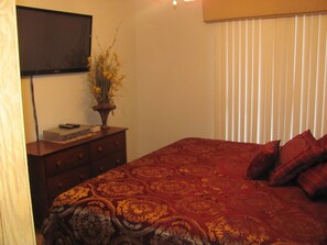 King Size Bed-Master Bedroom