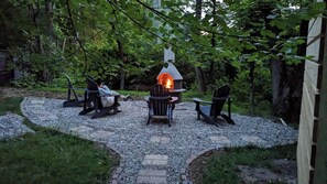 Private Outside Seating Area