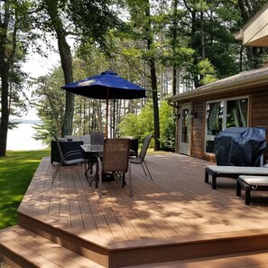 Huge deck