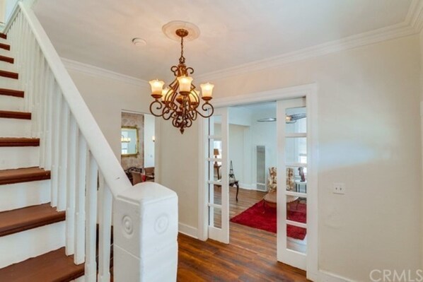 Inside Foyer of Old Charm Beauty