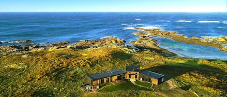 Aerial Shot of Netherby Rocks