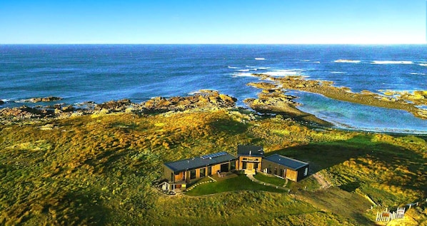 Aerial Shot of Netherby Rocks