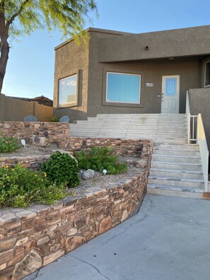 Stairs to the front door