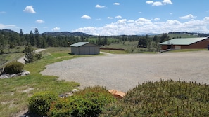  Plenty of parking and a stunning view from the front deck