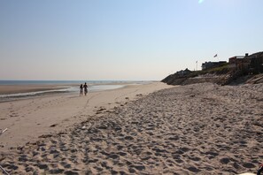 Bay View Beach within walking distance from our beach house. 