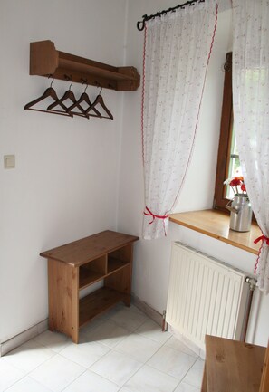 Garderobe beim Eingang