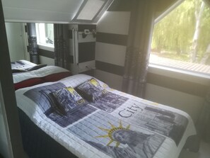 chambre vue sur le lac