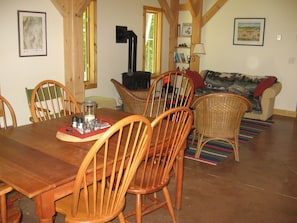 Open Concept Living and Dining Area