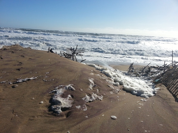 Ocean across the way.
