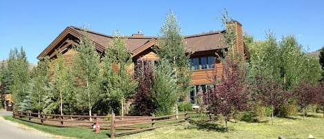 Home Exterior on Private Street