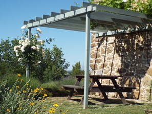 Shaded Seating Area