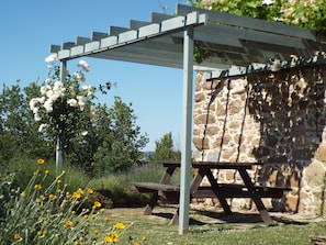 Shaded Seating Area