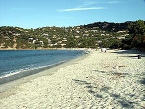 Blick auf den Strand