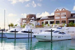 Aquamarina Buildings and The Cap Cana Marina