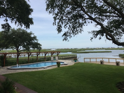 New Listing! Waterfront Bed and Breakfast - walk to Murrells Inlet Restaurants!