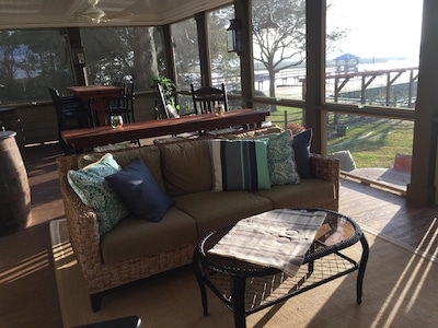 New Listing! Waterfront Bed and Breakfast - walk to Murrells Inlet Restaurants!