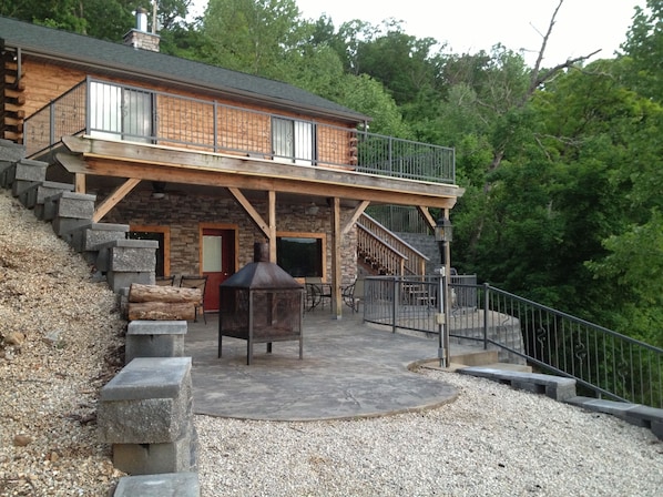 Lake Side View of Home