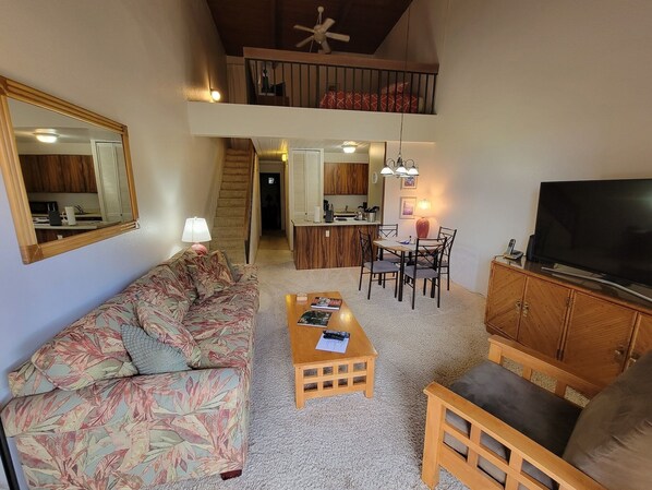 Maui Vista two bedroom, two bath condo, fully furnished with split a/c and w/d.