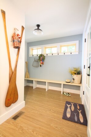 Mudroom entry