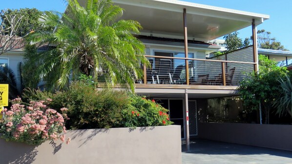 External view of the property.