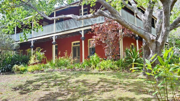 External view of the property.