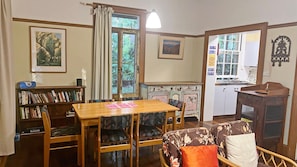 Dining area.
