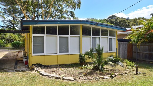 External view of the property.