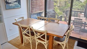 Dining area.