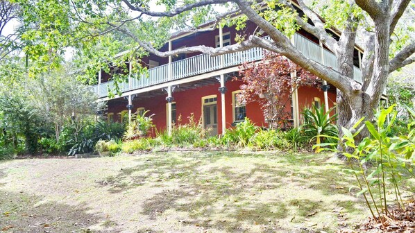 External view of the property.