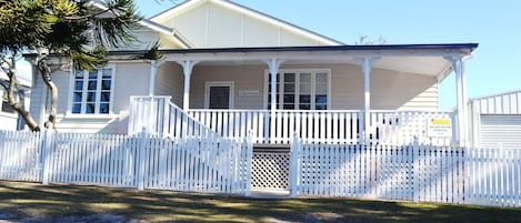External view of the property.