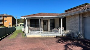 External view of the property.