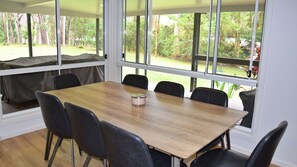 Dining area.