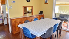 Dining area.